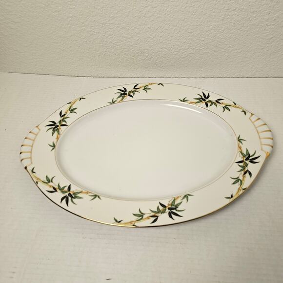 Vintage  Kent Balihai China 17.5” Oval‎ Severing Platter - Picture 3 of 6